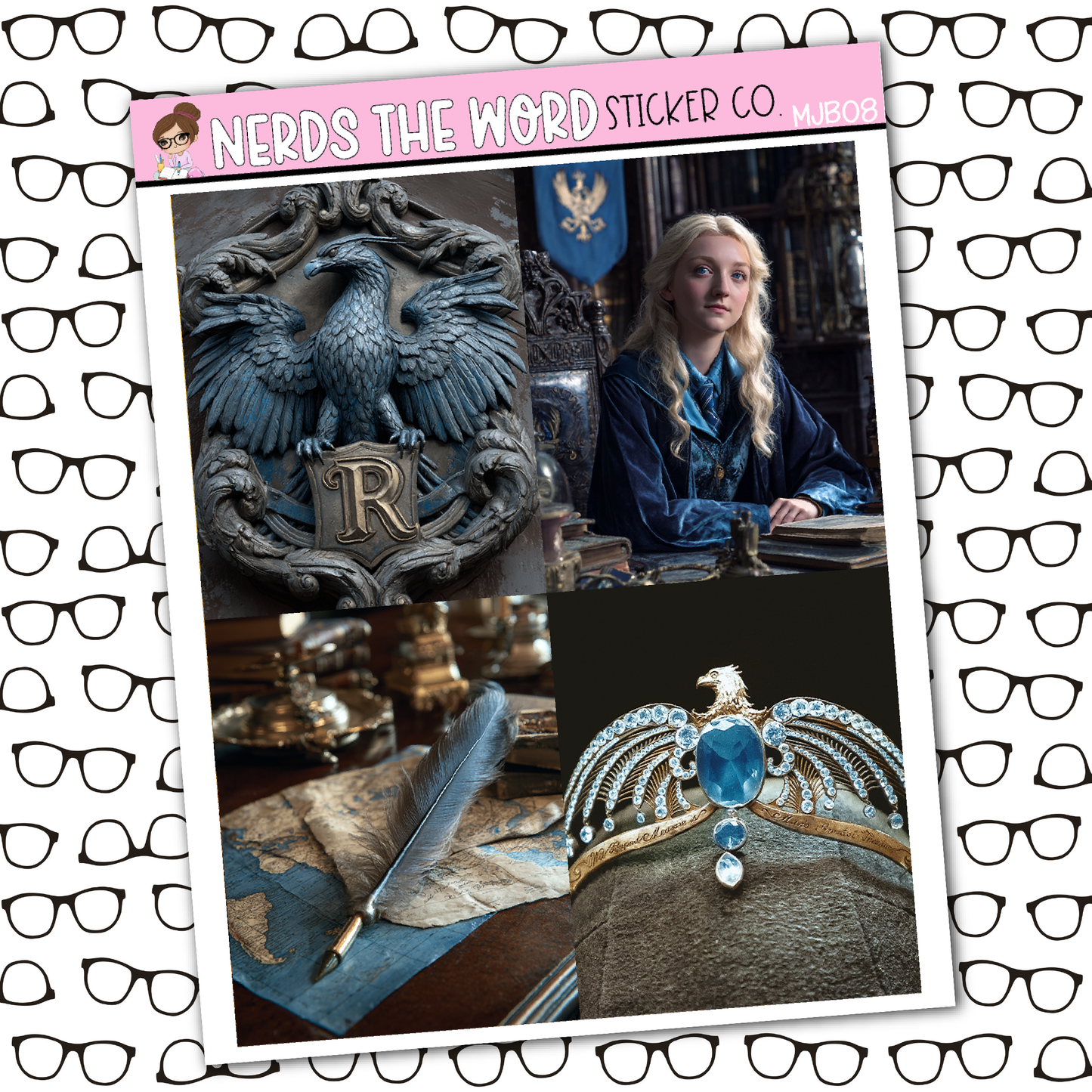 Raven Mini Just Boxes Sticker Sheet