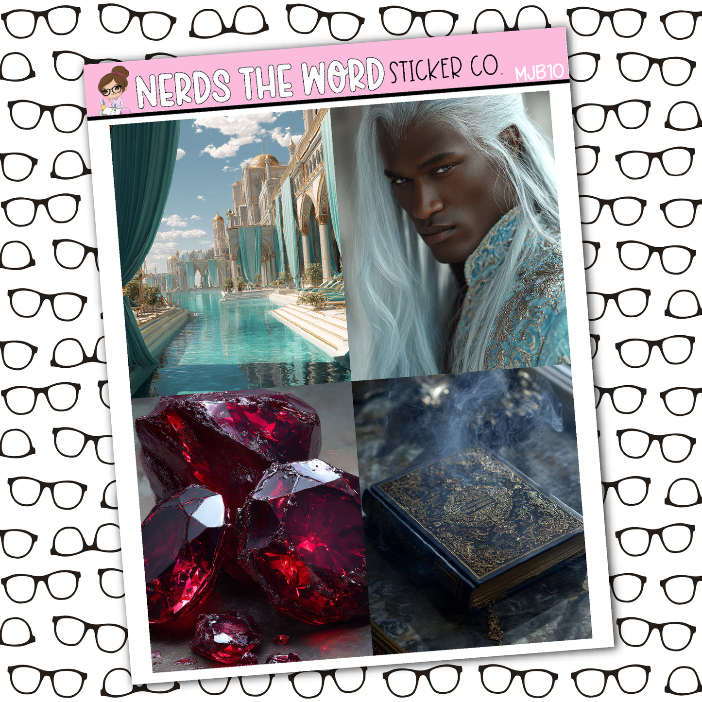 Summer Court Mini Just Boxes Sticker Sheet