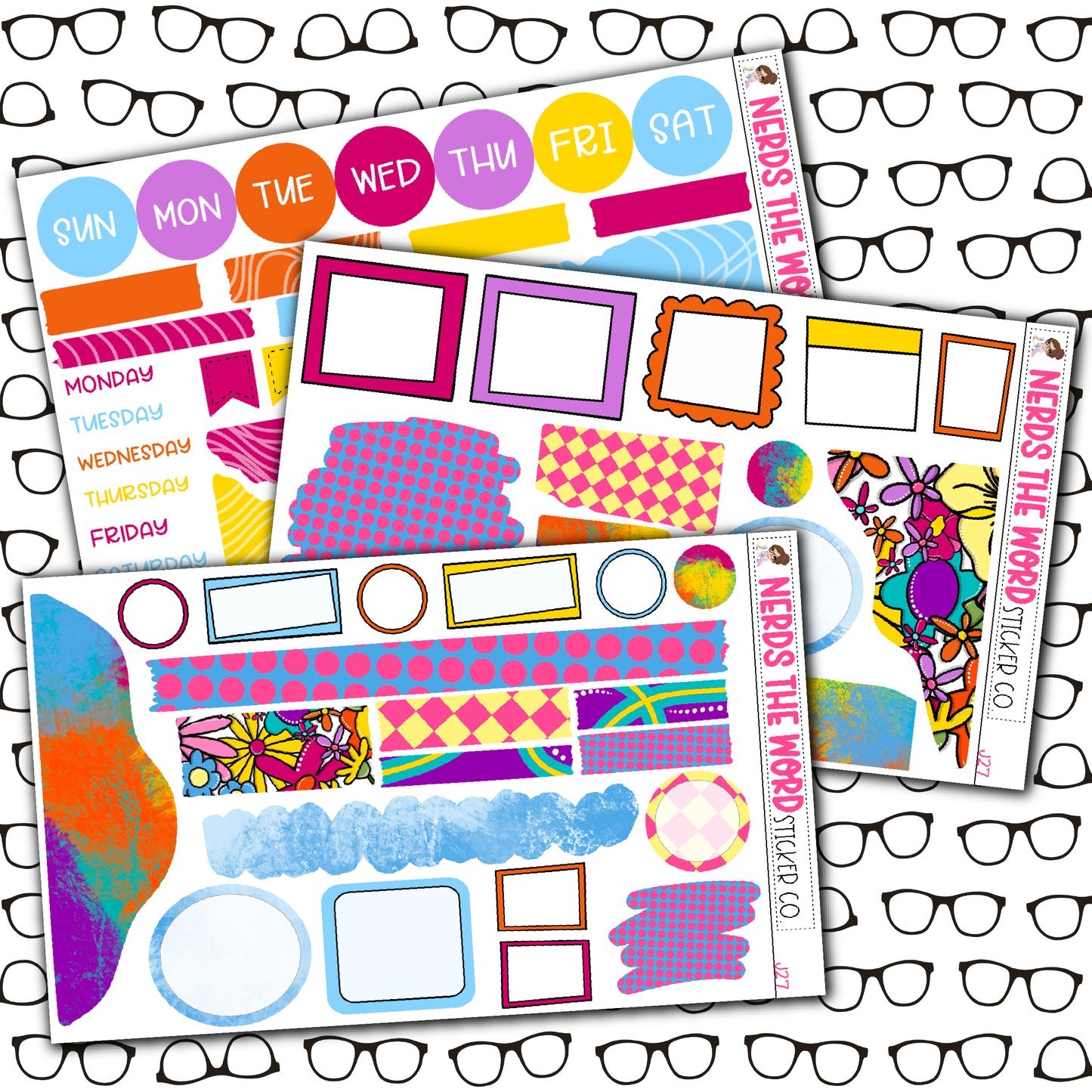 Pray Monthly, Weekly and or Journaling Sticker Kit