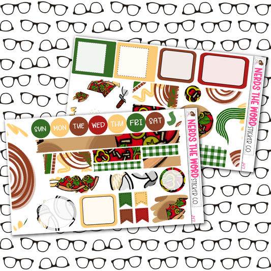 Pizza Party Journaling Kit