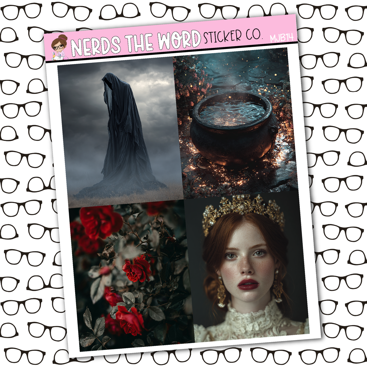 Amarantha Mini Just Boxes Sticker Sheet