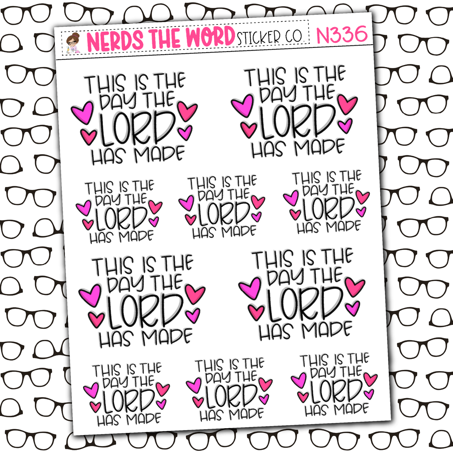 This is the Day Sticker Sheet