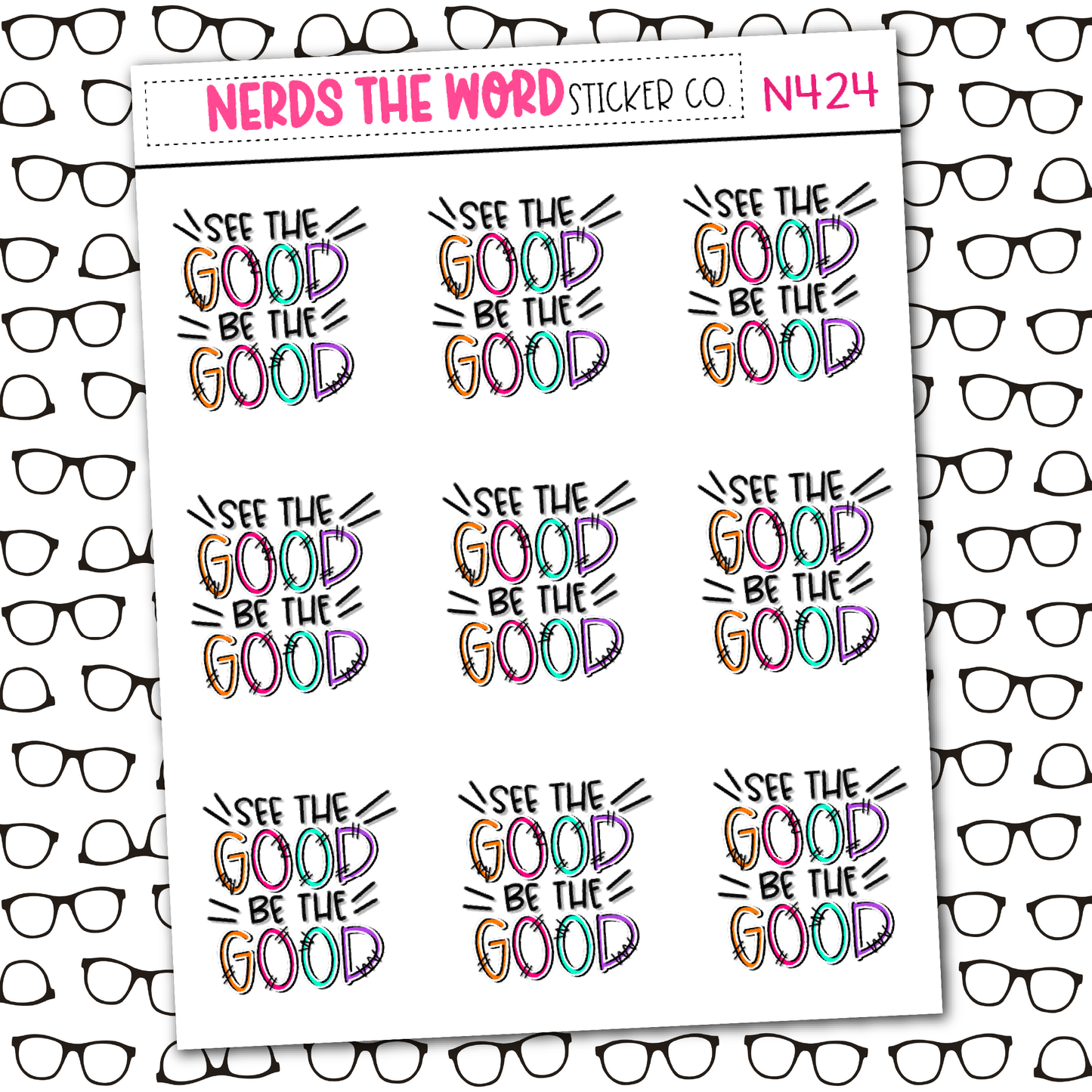 See the Good Sticker Sheet