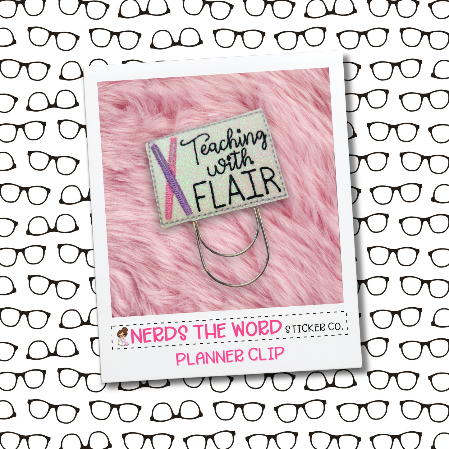 Teaching with Flair Planner Paper Clip