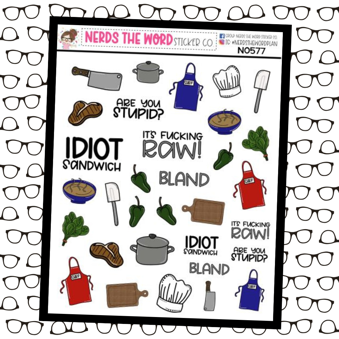 Gordon Inspired Planner Stickers