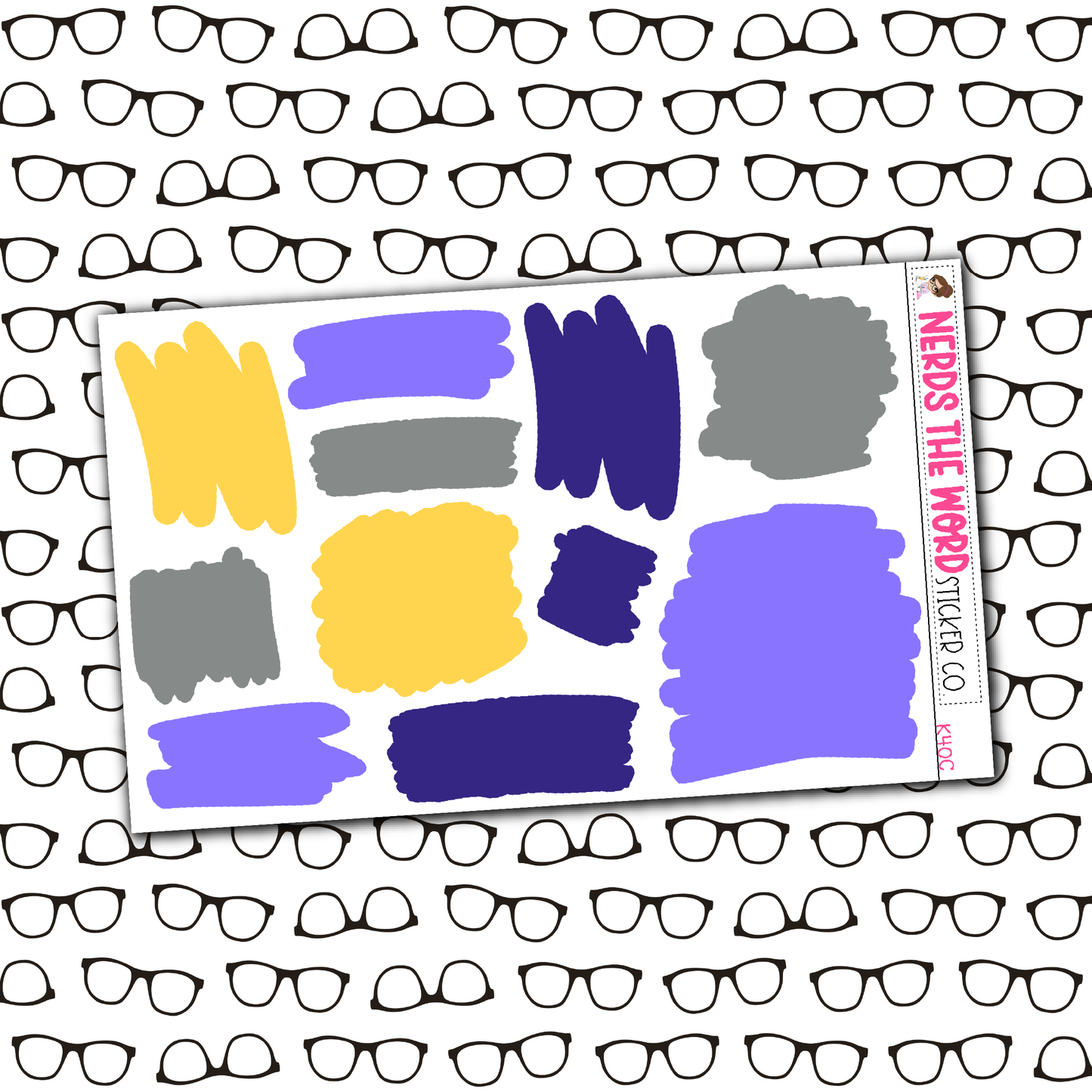 Jonas Monthly, Weekly and or Journaling Sticker Kit