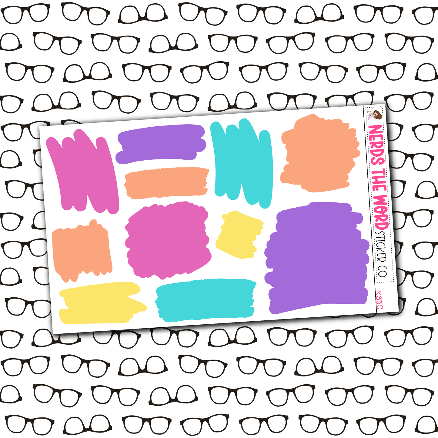 Girly Birthday Monthly, Weekly and or Journaling Sticker Kit