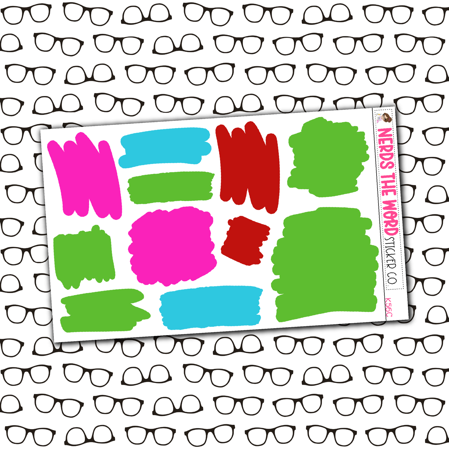 You're a Mean One Monthly, Weekly and or Journaling Sticker Kit