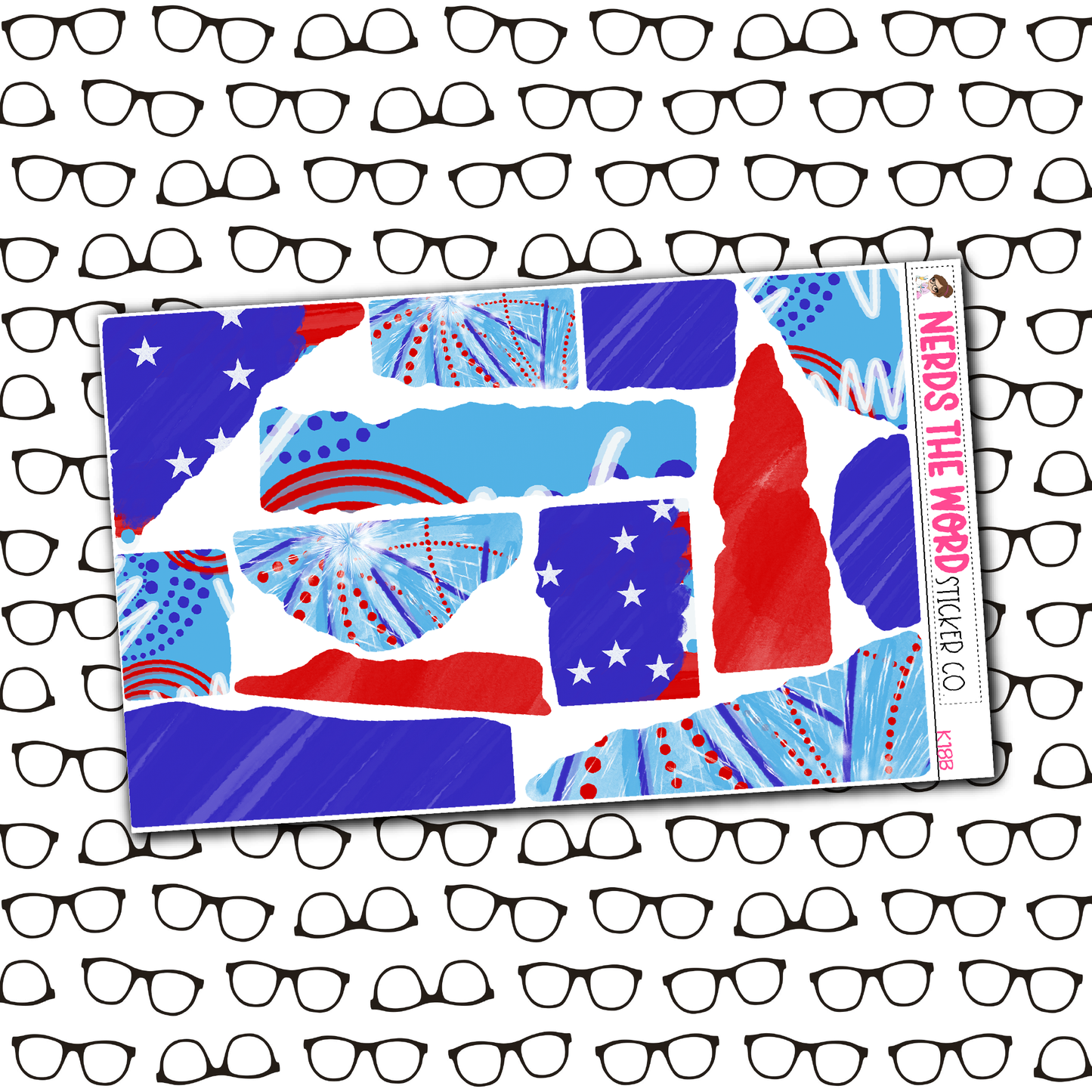 Firework Monthly, Weekly and or Journaling Sticker Kit