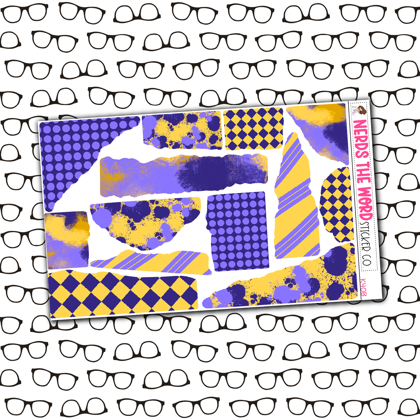 Jonas Monthly, Weekly and or Journaling Sticker Kit