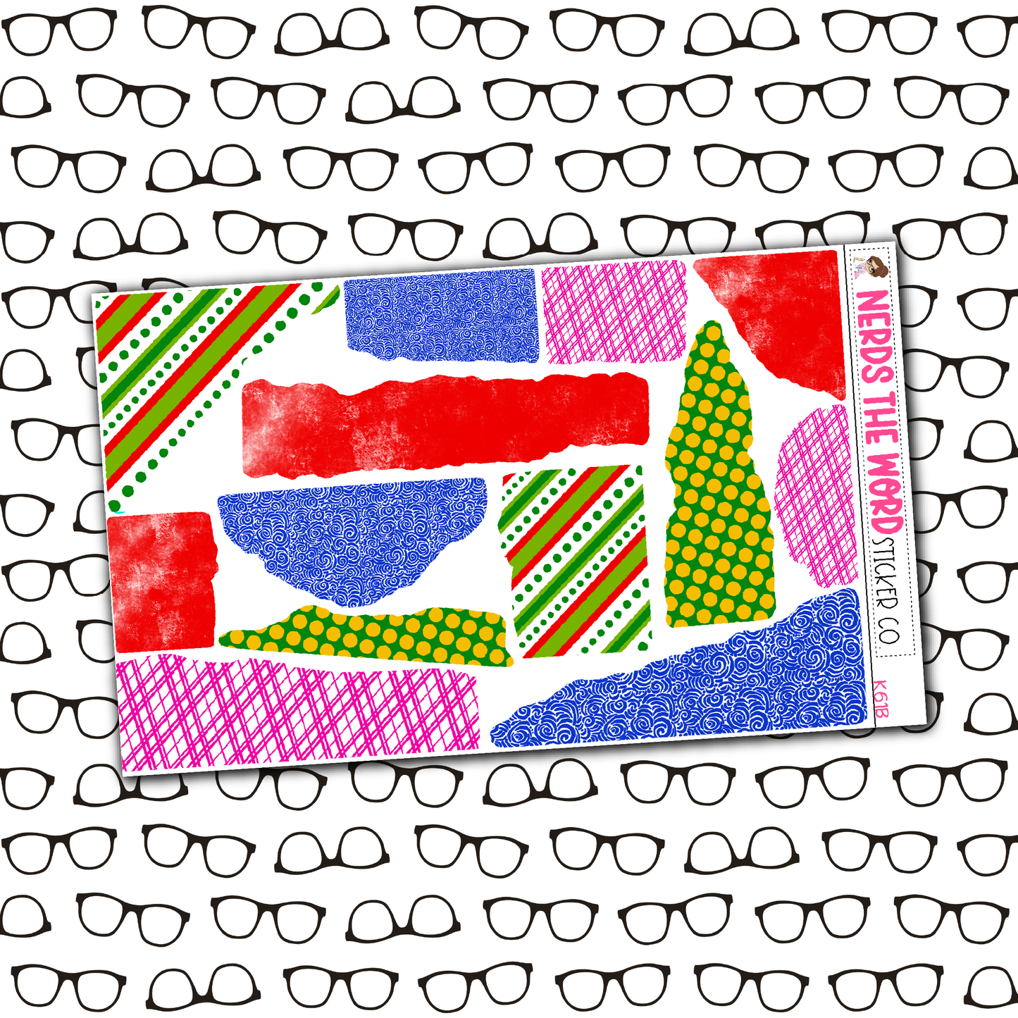 Ugly Sweater Monthly, Weekly and or Journaling Sticker Kit
