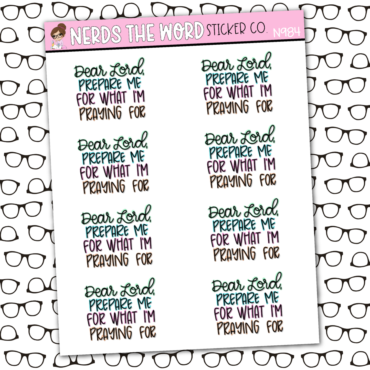 Praying For Sticker Sheet