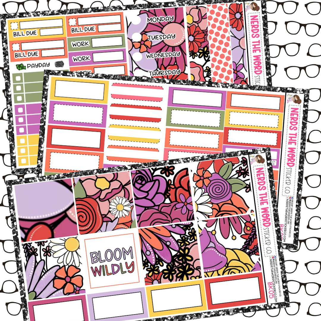 Bloom Wildly Weekly Planner Kit