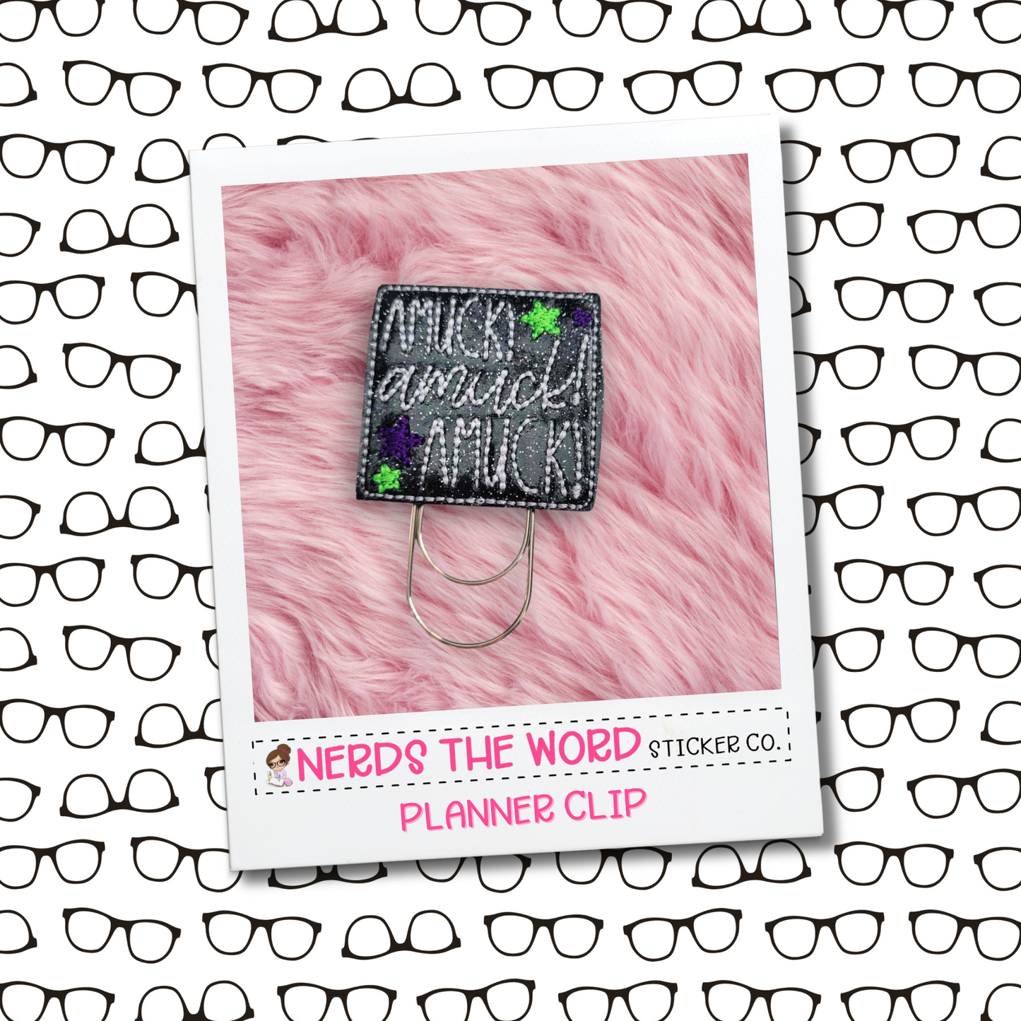 Amuck Planner Paper Clip