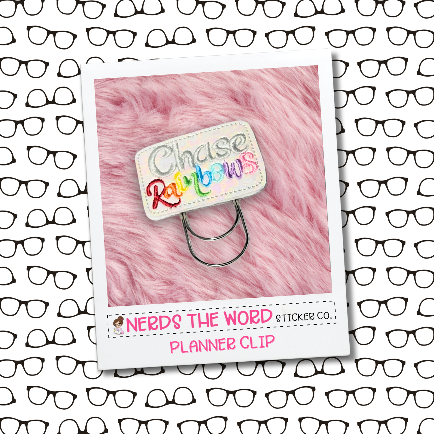 Chase Rainbows Planner Paper Clip