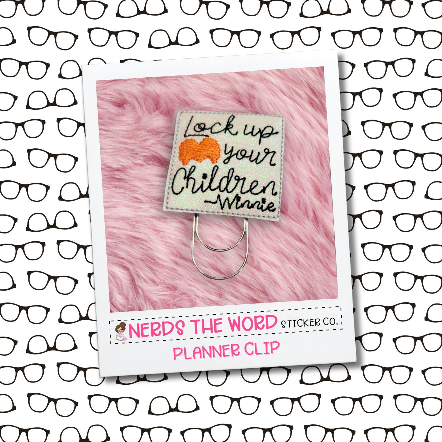 Lock Up Winnie Planner Paper Clip