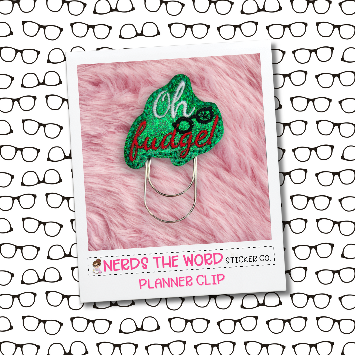 Oh Fudge Planner Paper Clip