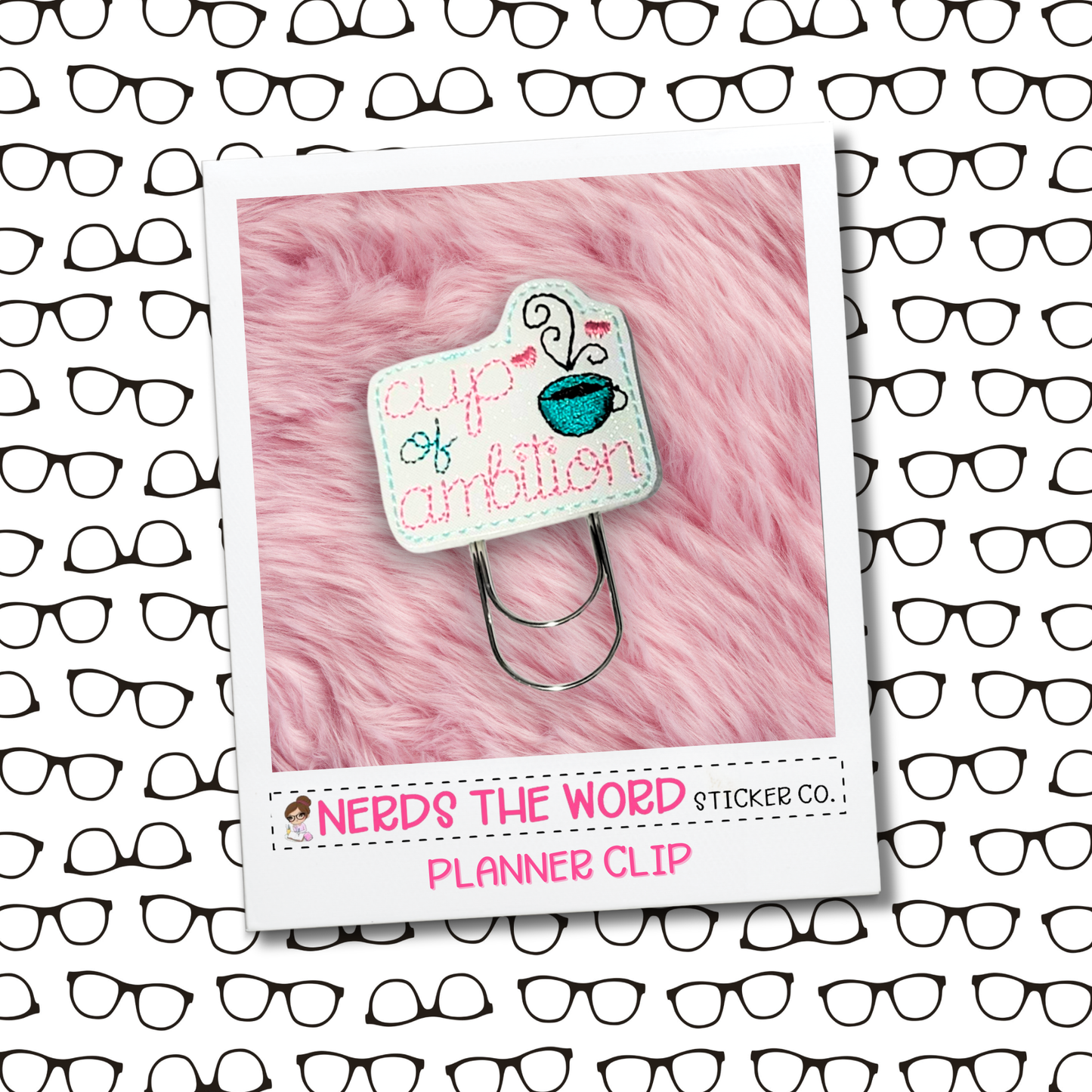 Cup Of Ambition Planner Paper Clip