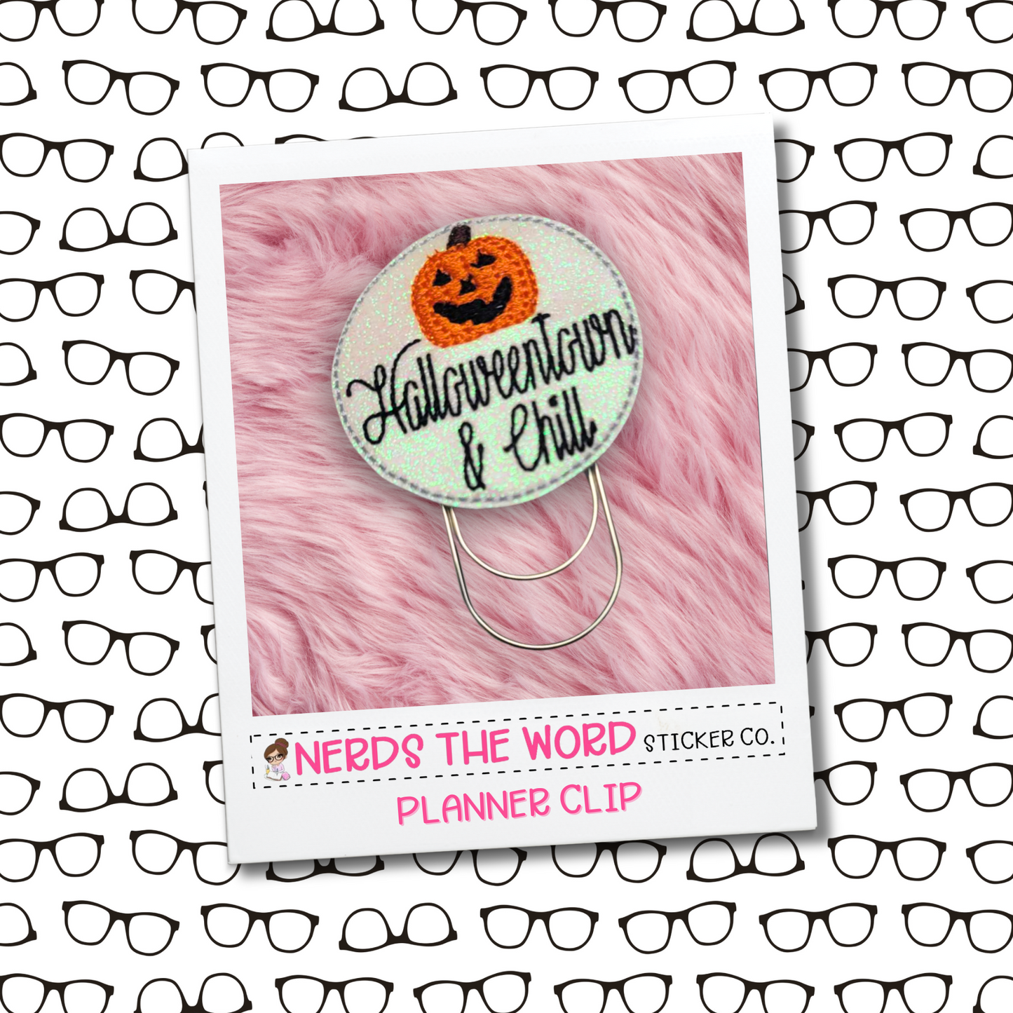 Halloweentown & Chill Planner Paper Clip
