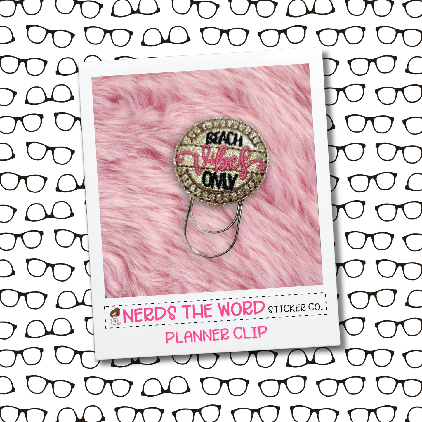 Beach Vibes Only Planner Paper Clip