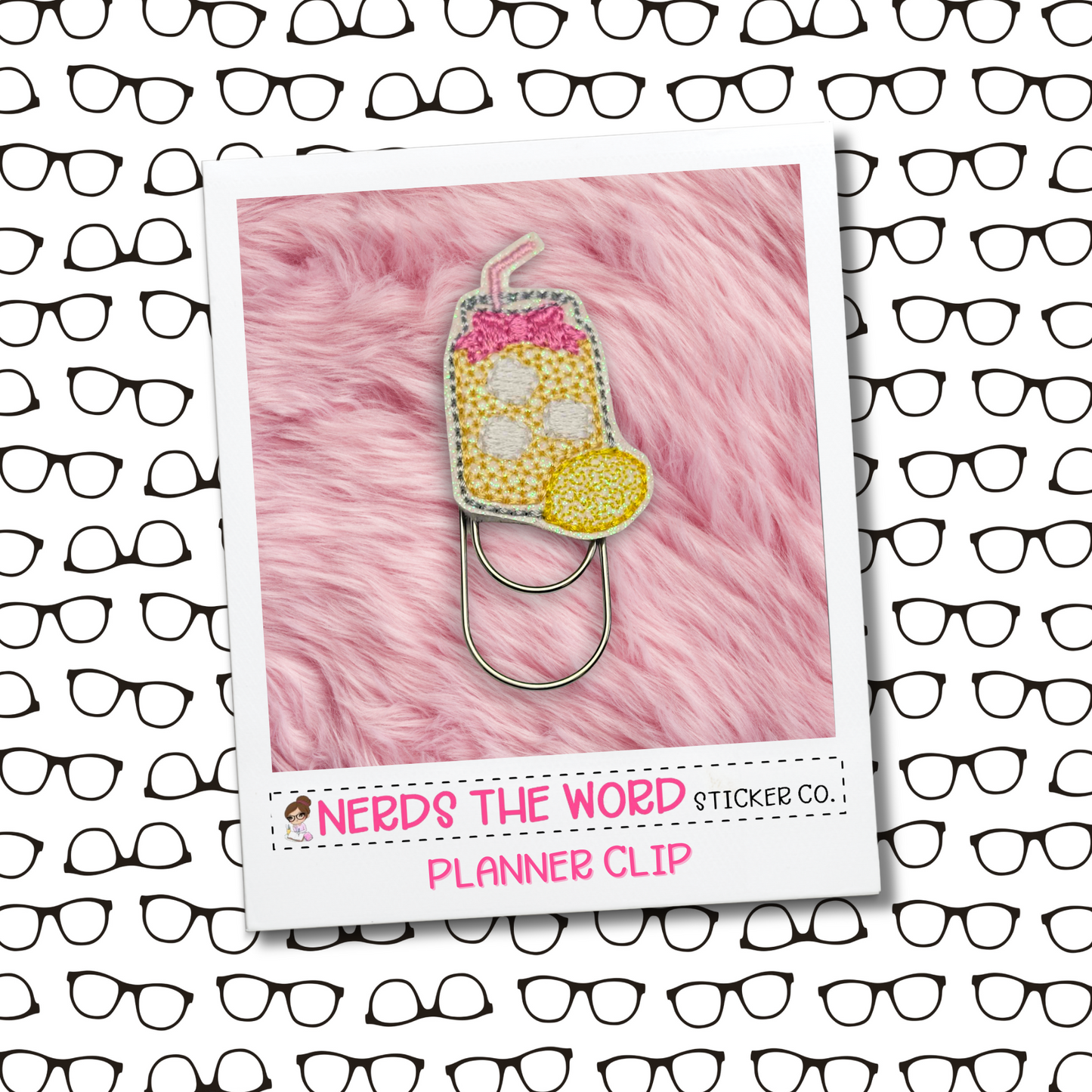 Jar of Lemonade Planner Paper Clip