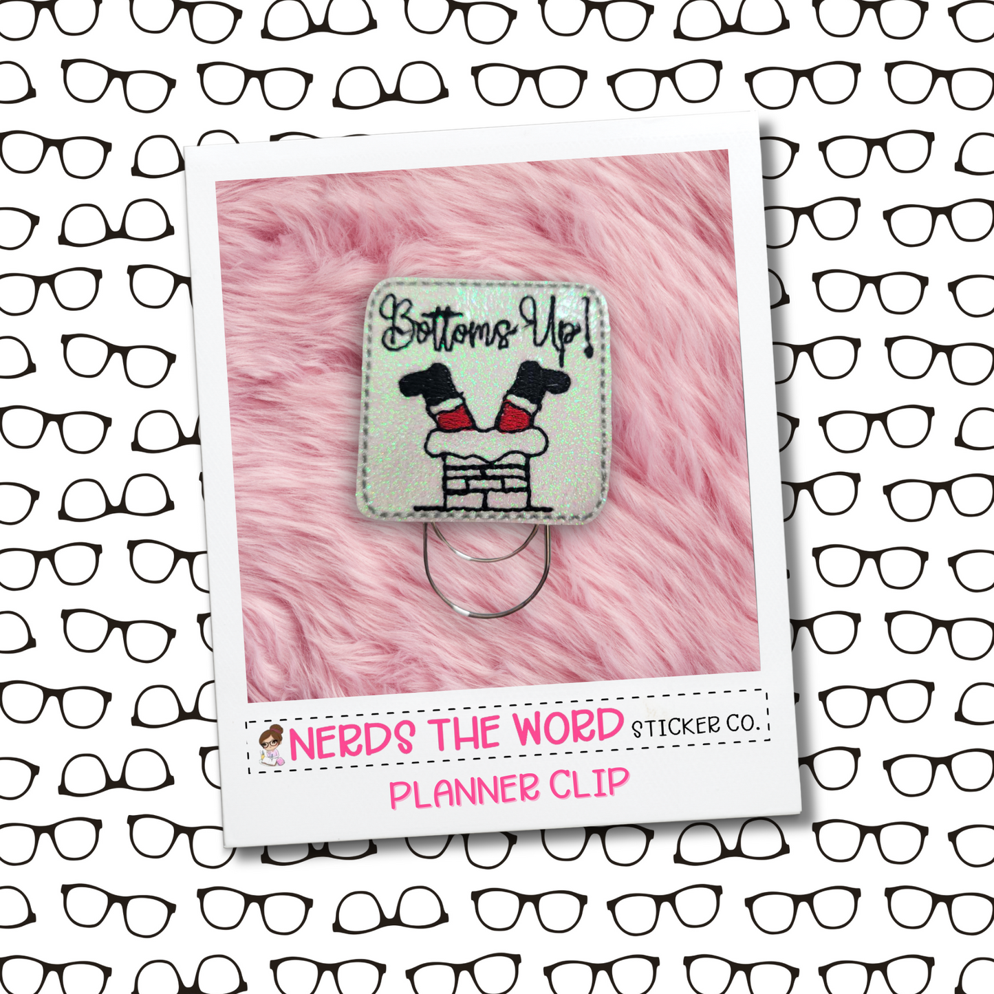 Bottoms Up Planner Paper Clip