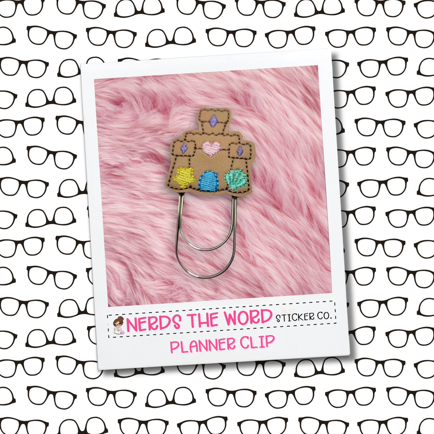 Sand Castle Planner Paper Clip