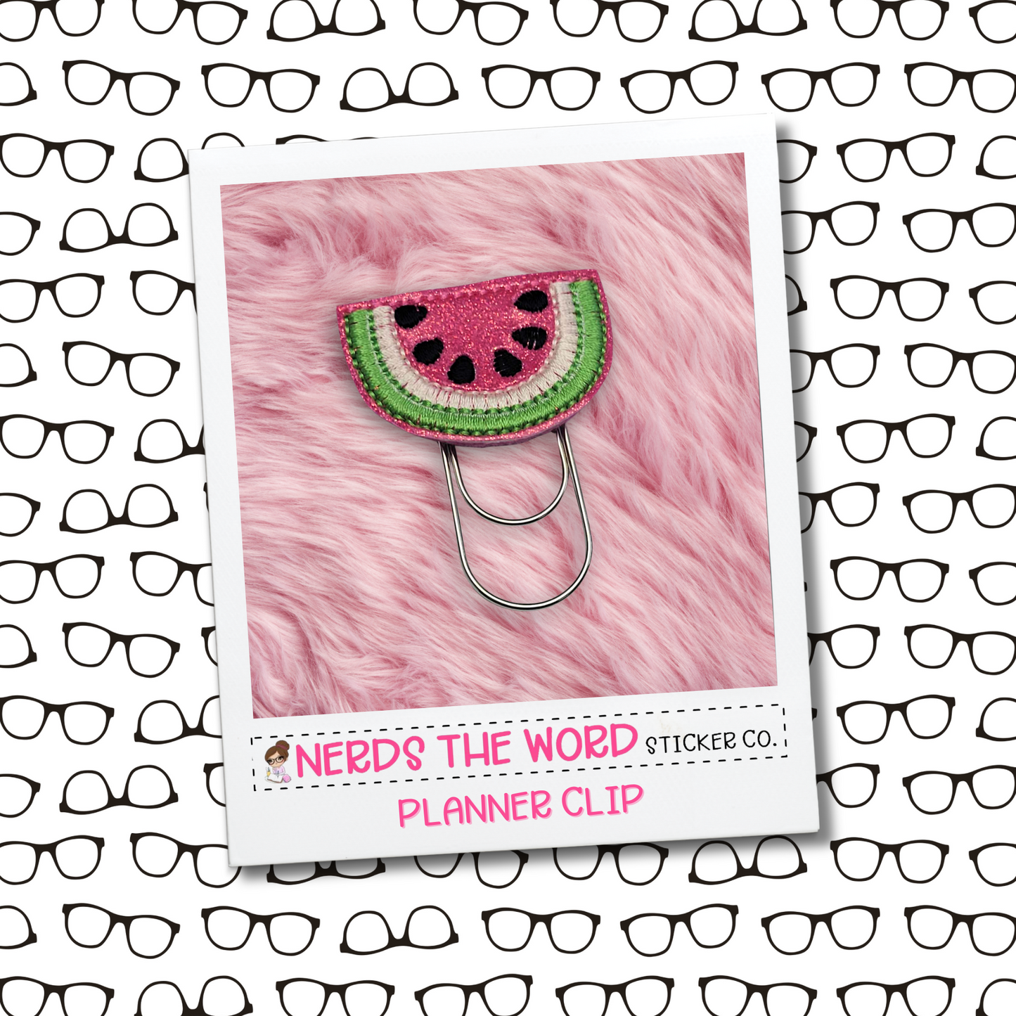 Watermelon Slice Planner Paper Clip