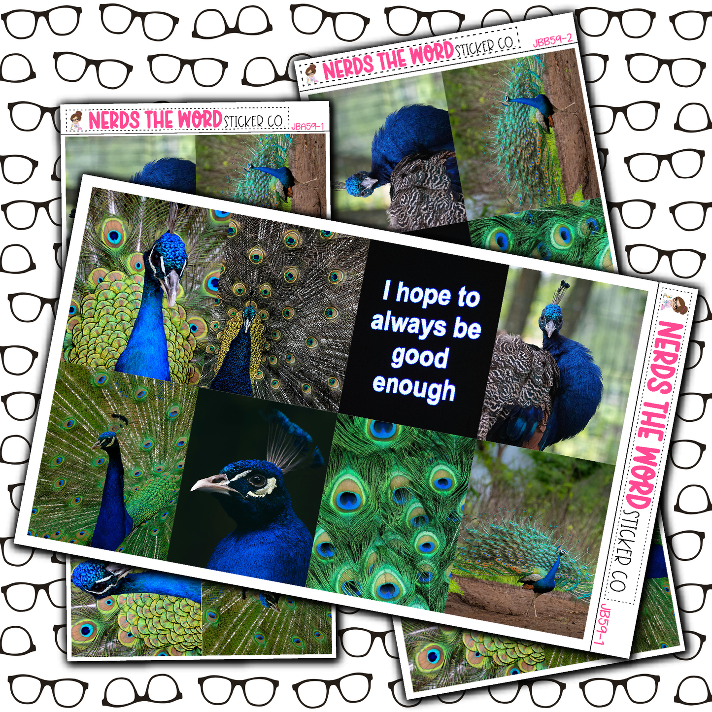 Peacock Just Boxes with Kit Option