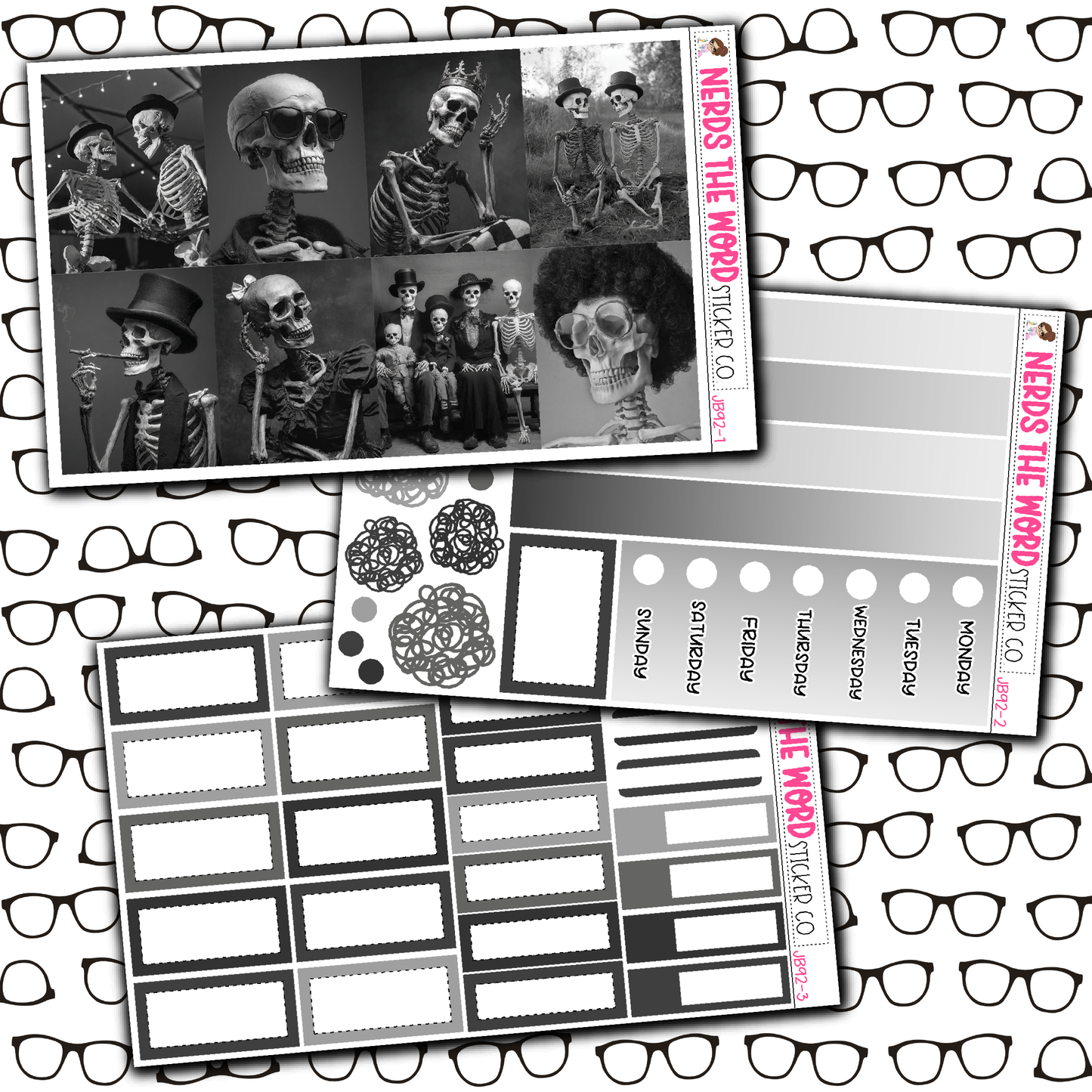 Skeleton Fun Just Boxes with Kit Option