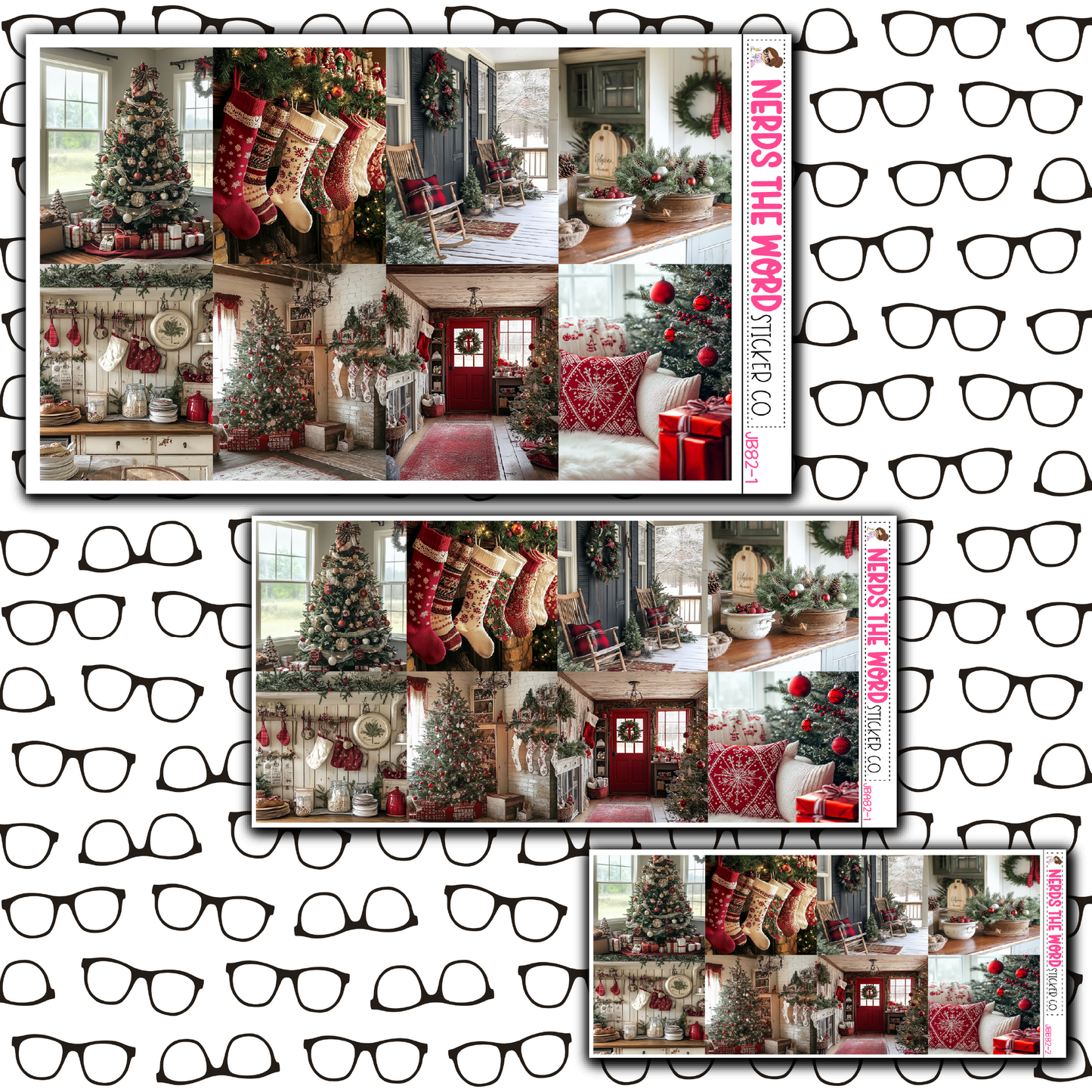Farmhouse Christmas Just Boxes with Kit Option