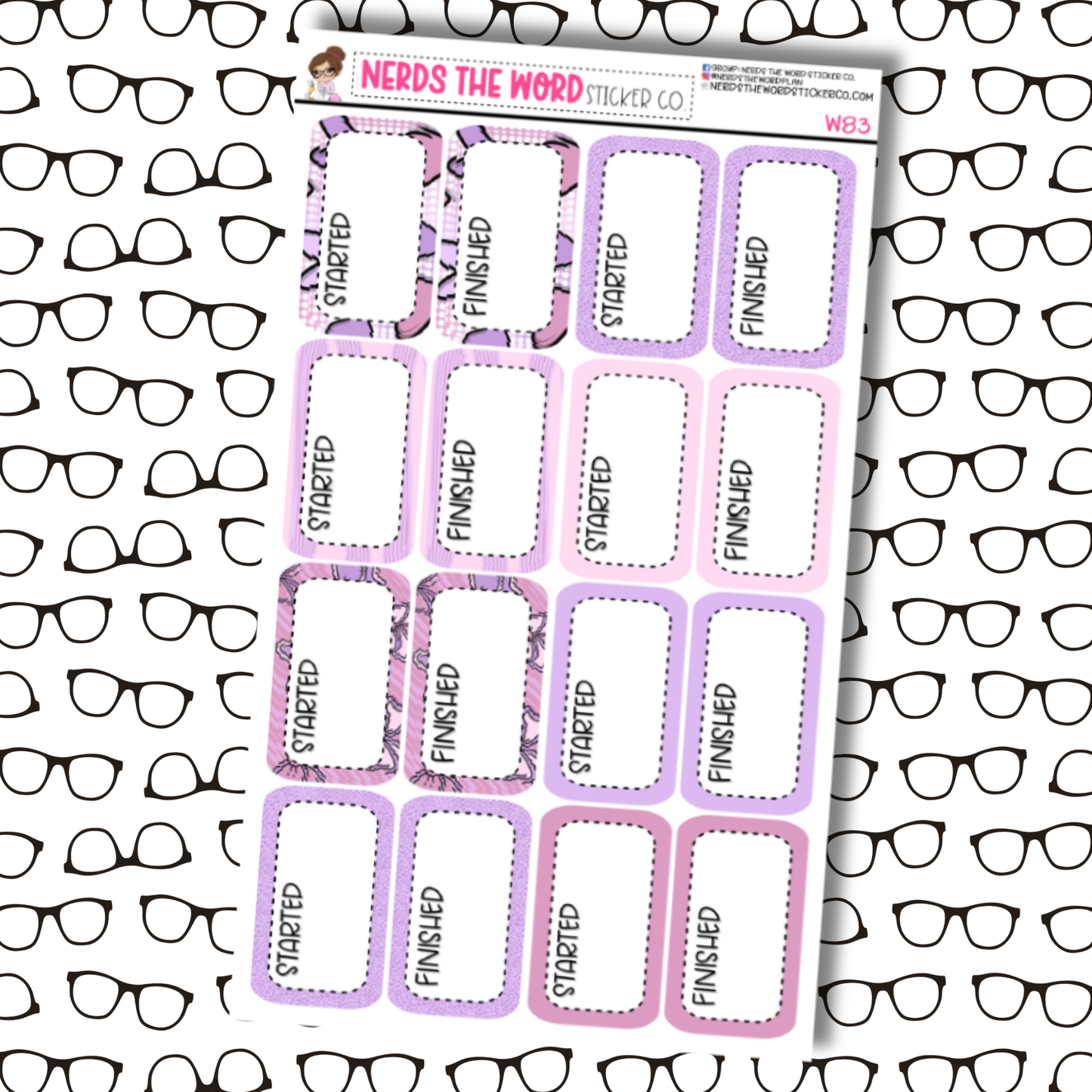 Frilly Heart - Bookish Themed Kit