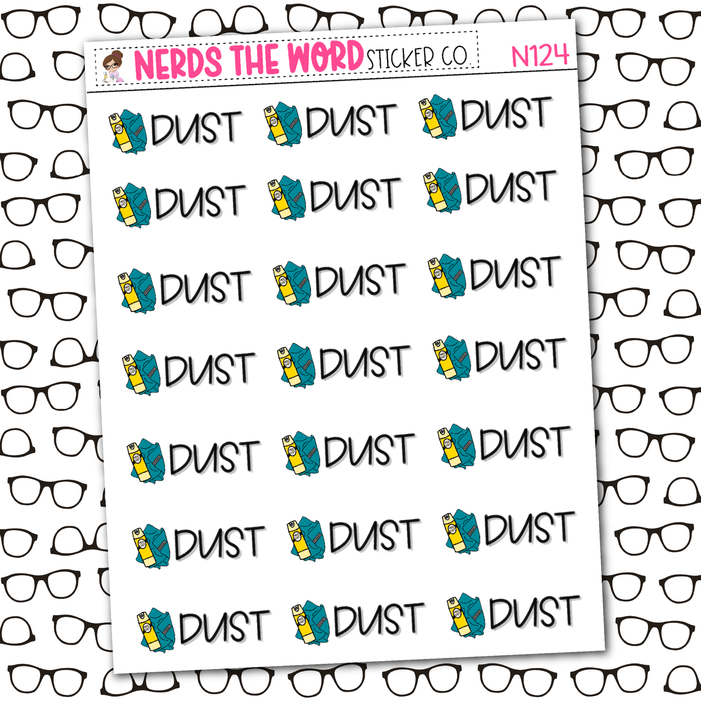 Dust Sticker Sheet