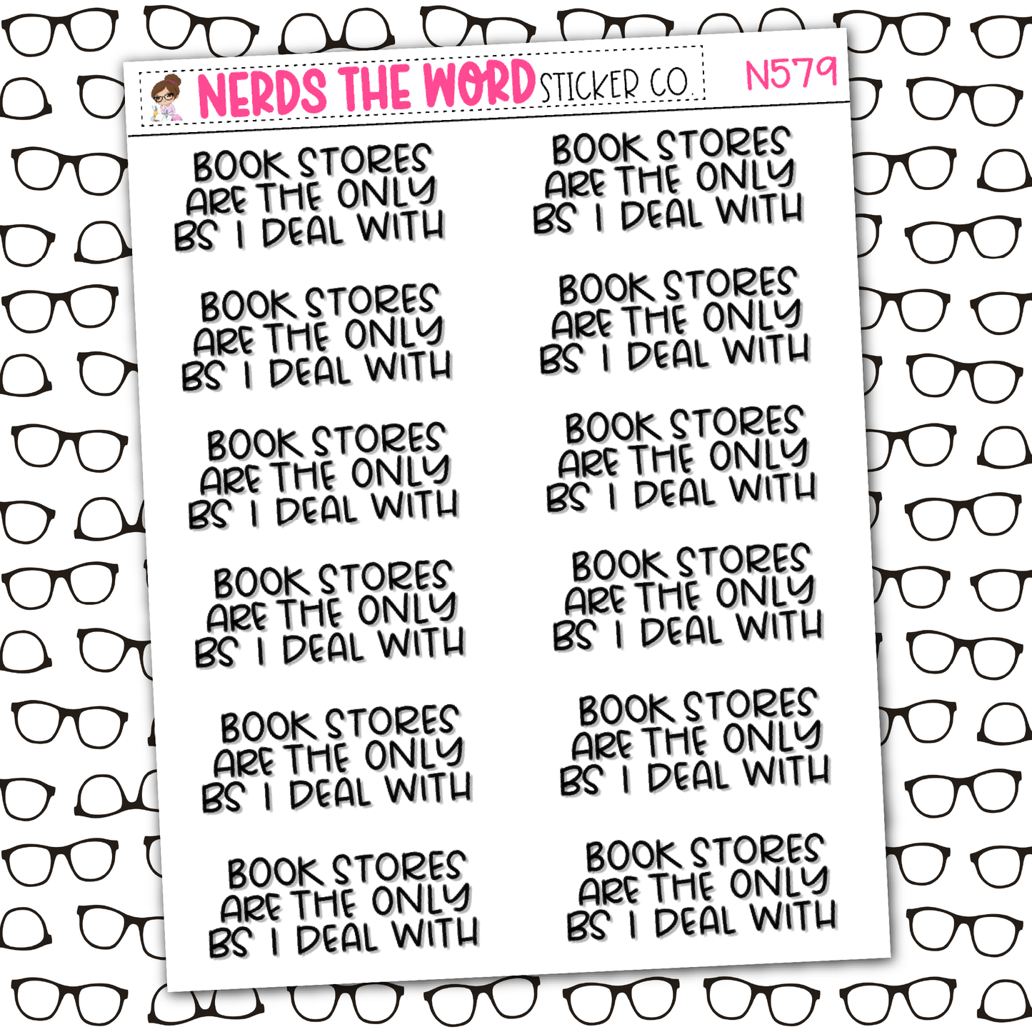 Only BS Sticker Sheet