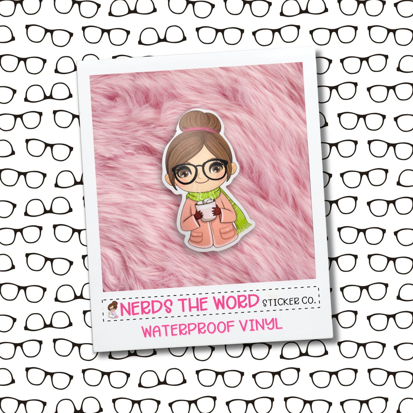 Winter Nora - Vinyl Die Cut Sticker