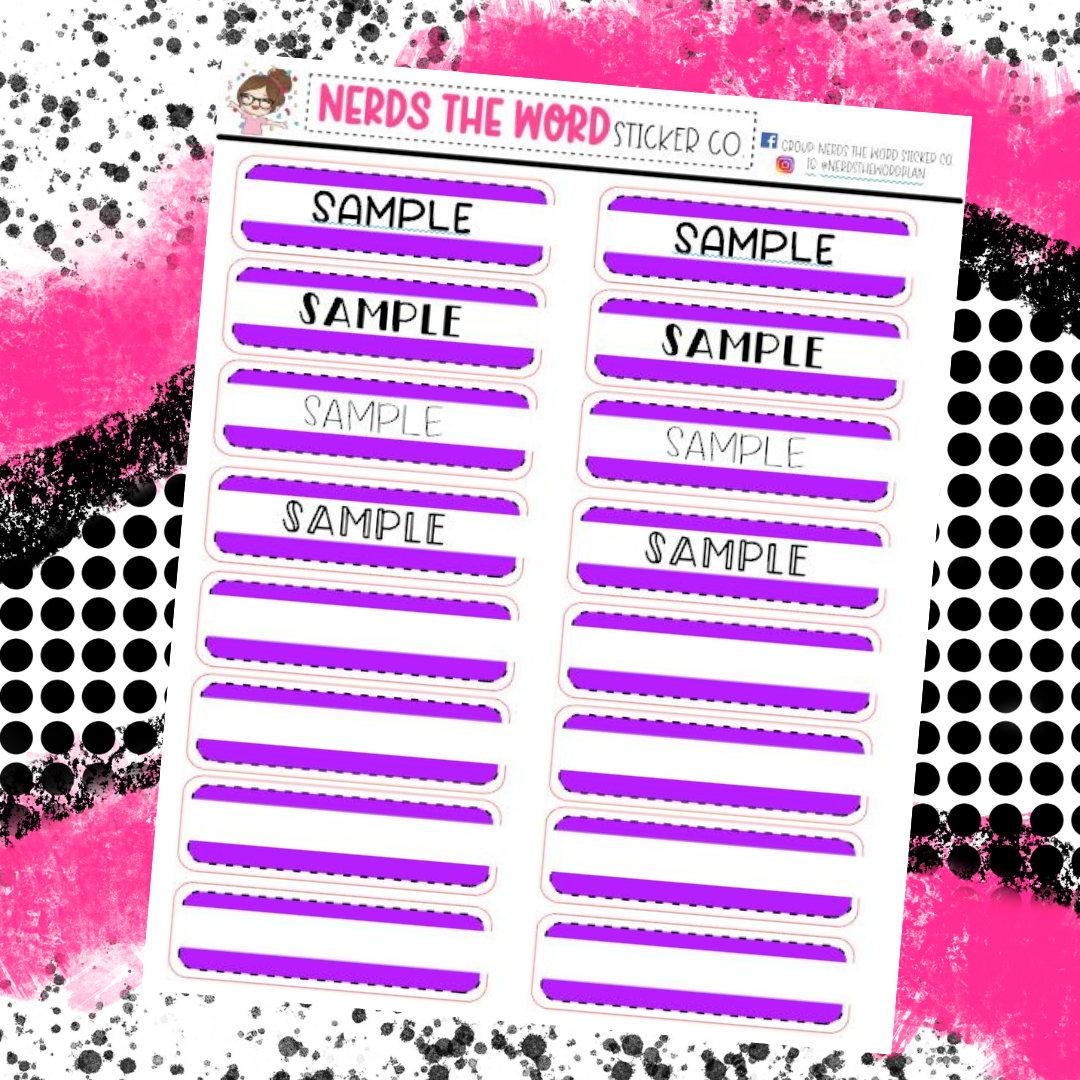 Custom Labels