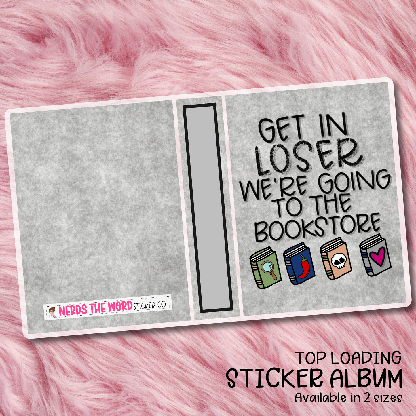 Bookstore Top Loading Sticker Storage Album