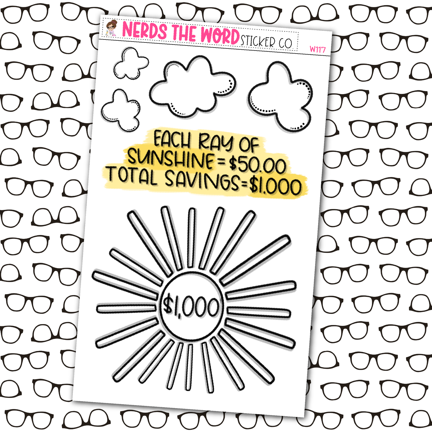 Sunshine Saving Tracker