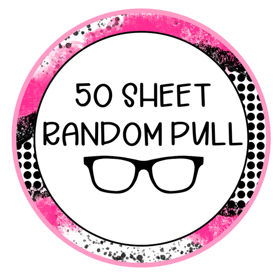 50 Sheet Random Pull