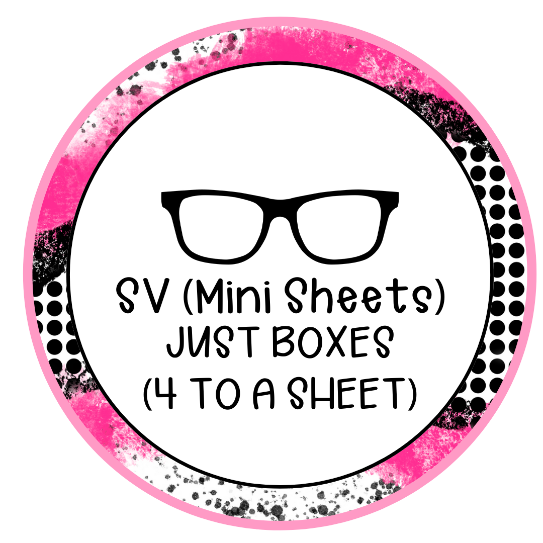 Just Boxes SV (mini set of 4 boxes) - Grab Bag