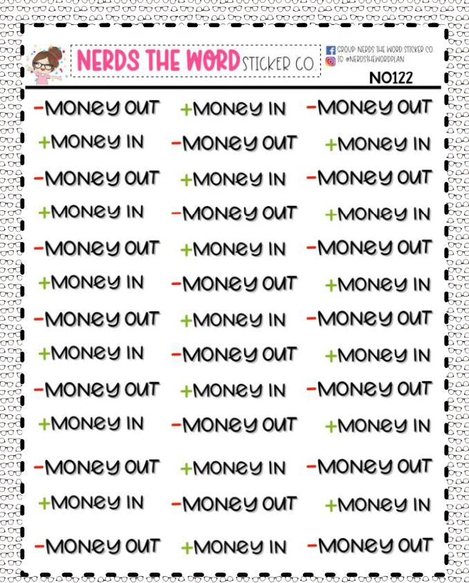 N0122 - Money In/Out