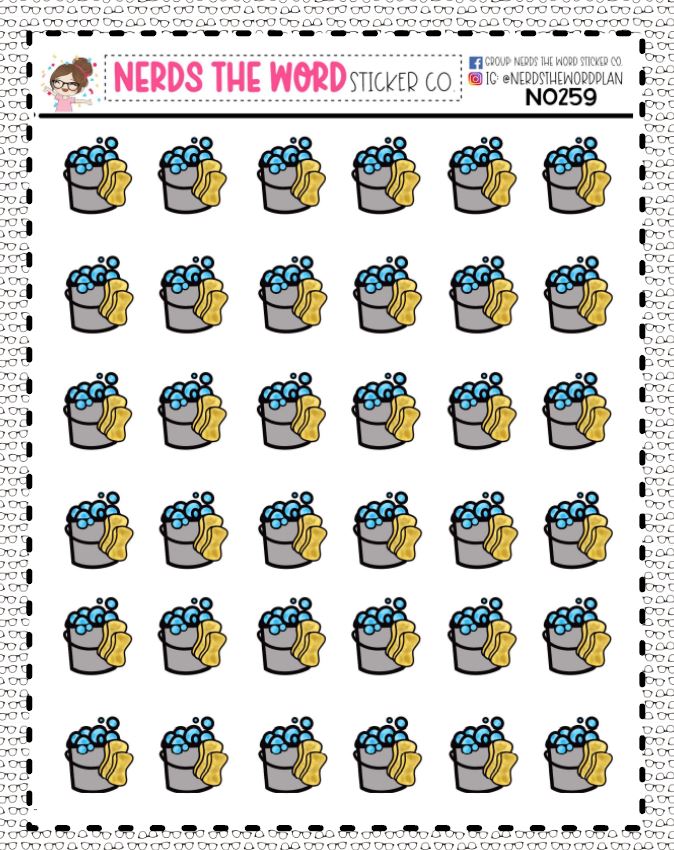 N0259 - Suds Bucket Icon
