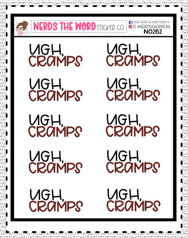 N0262 - Ugh, Cramps