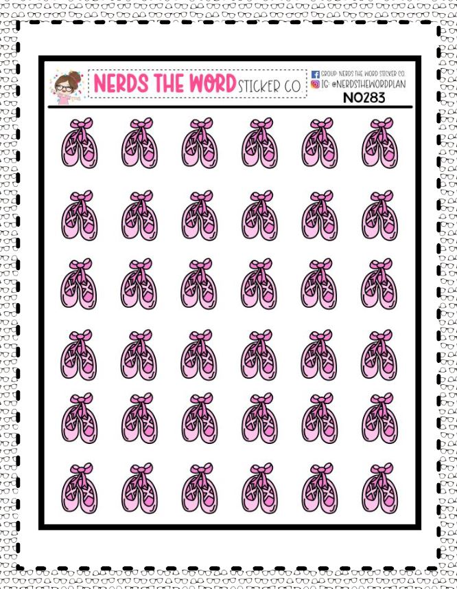 N0283 - Ballet Shoes Icon