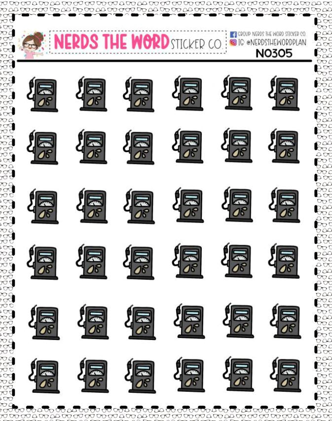 N0305 - Gas Pump Icon