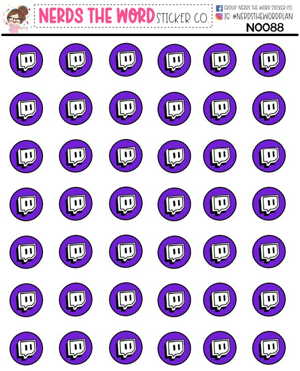 Streaming Icons - You Choose