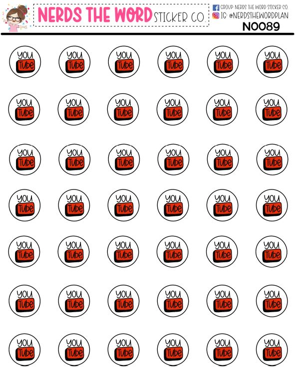 Streaming Icons - You Choose