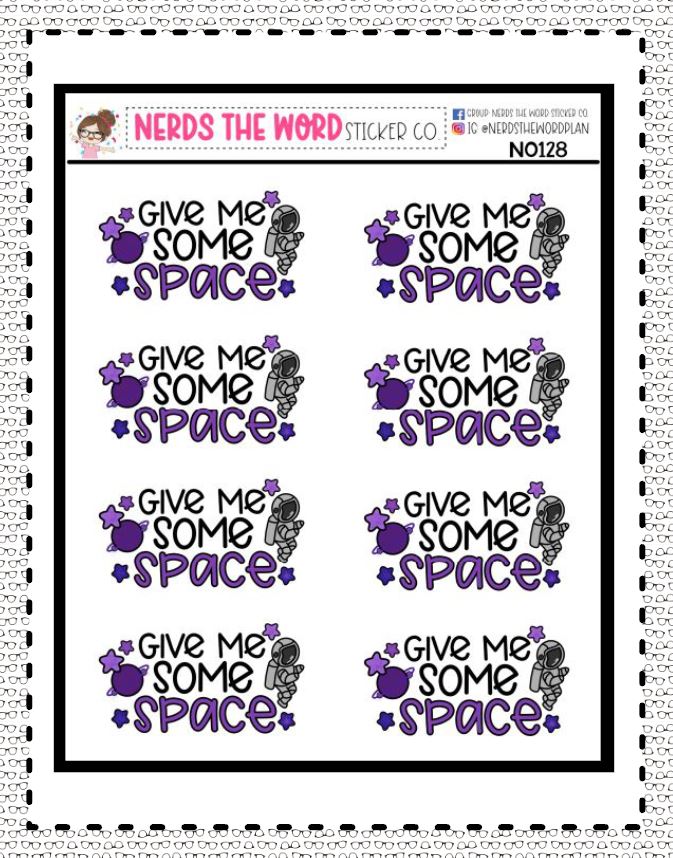 N0128 - Give Me Some Space