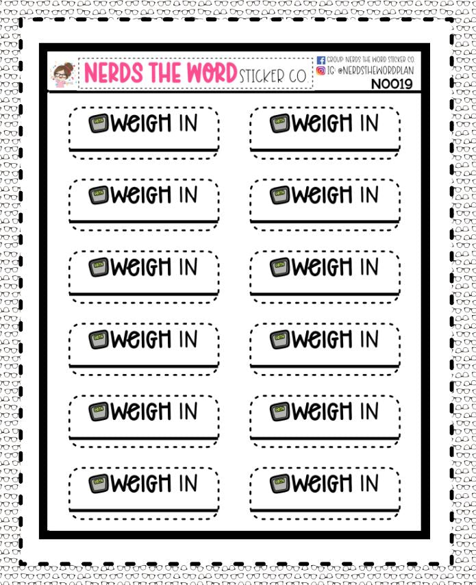 N0019 - Weigh In