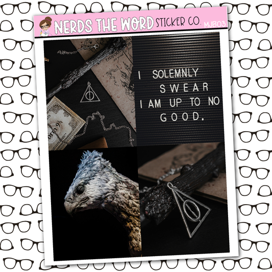 No Good Mini Just Boxes Sticker Sheet